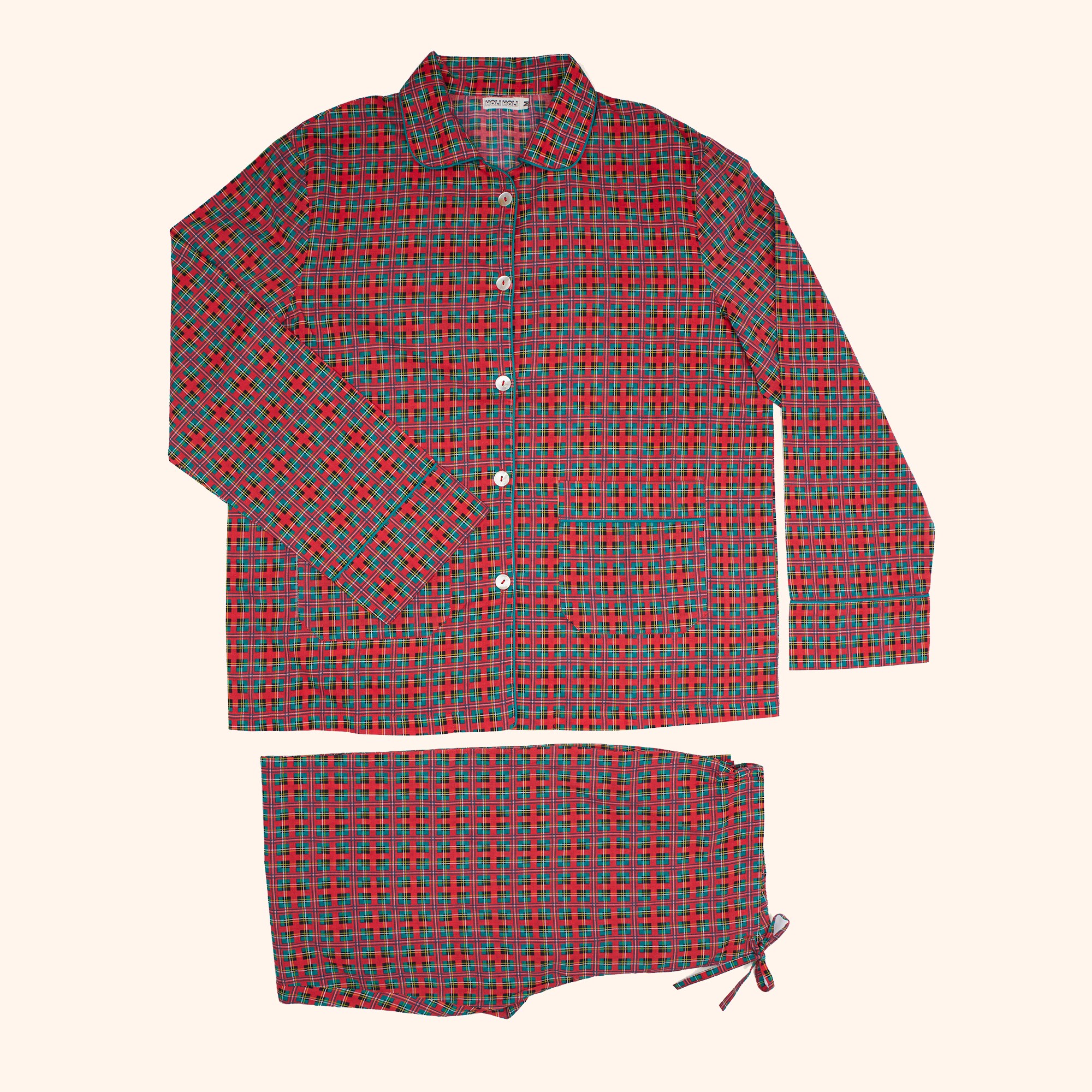 Ensemble pyjama Tartan